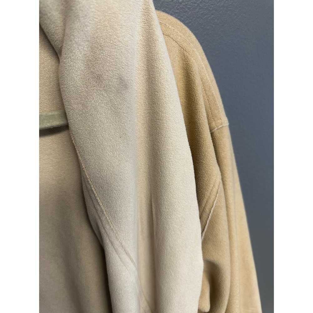 J Crew Robe Camel Cream Knit Long Sleeve Belted Loungewear Women One Size - Picture 4 of 7